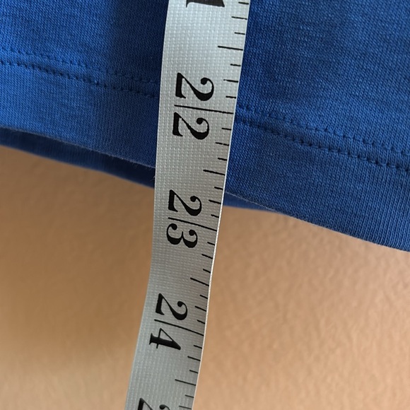 NWOT Talbots Blue Women's Cotton Top, Size 3XP, Gorgeous Blue, Perfect Staple - Picture 14 of 14